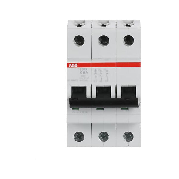 ABB Sicherungsautomat K,6kA,6A,3P S203-K6